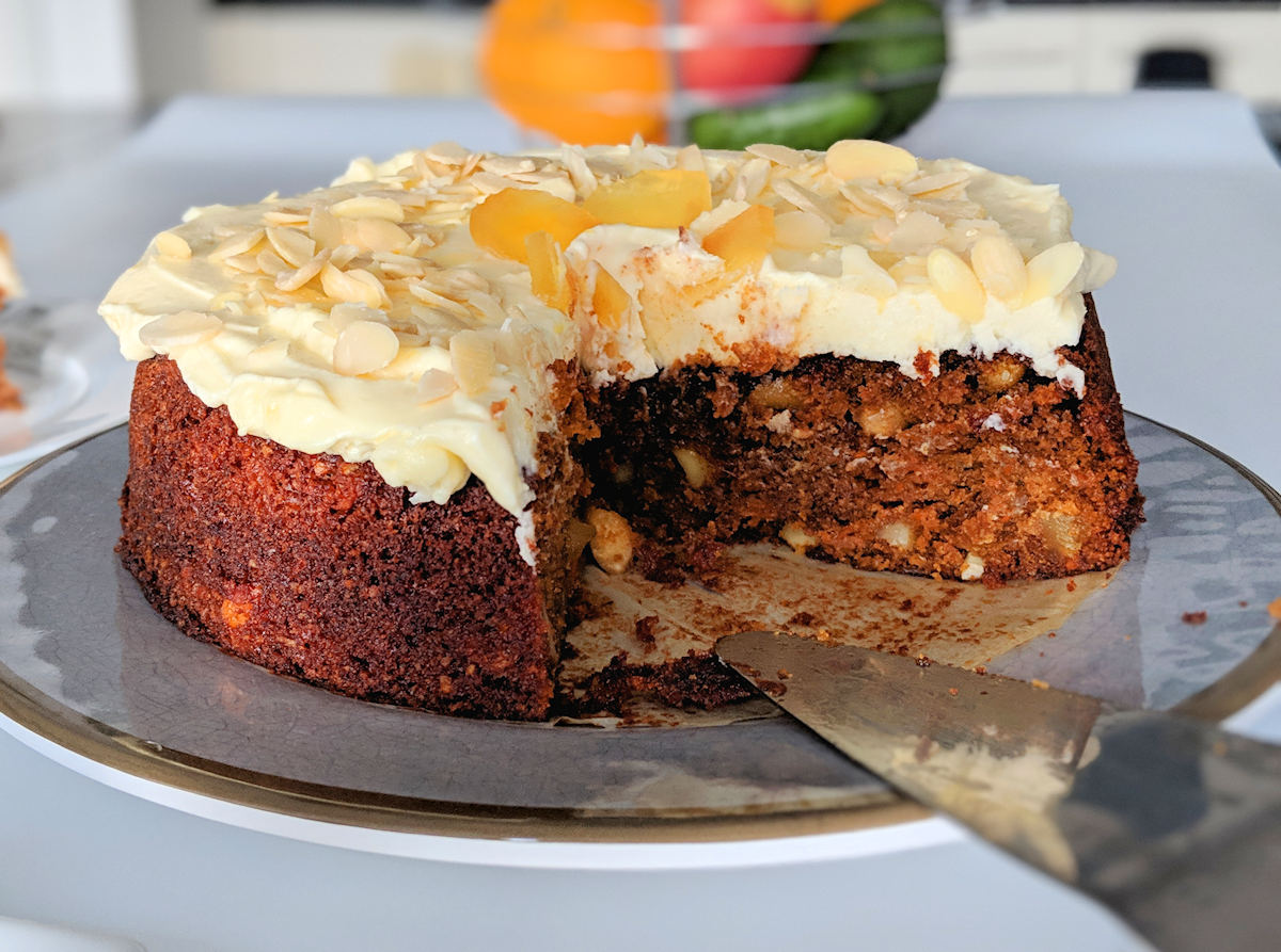 Carrot And Ginger Cake Recipe Cuisine Fiend 8093